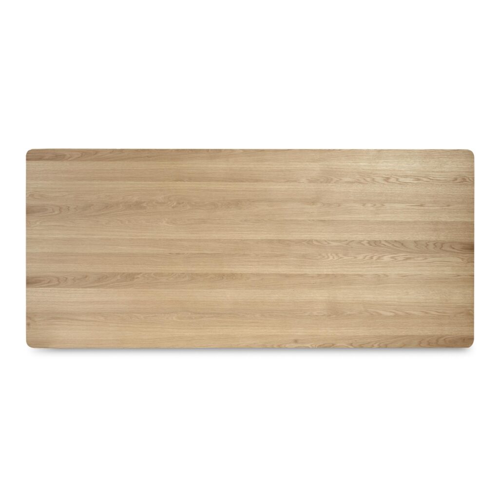 Round Off Small Dining Table Nastural Oak - Image 4