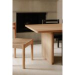 Round Off Large Dining Table Natural Oak YR-1011-24-0 YR 1011 24 0 30