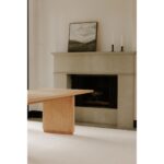 Round Off Large Dining Table Natural Oak YR-1011-24-0 YR 1011 24 0 31