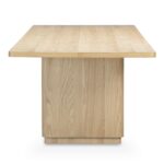Round Off Large Dining Table Natural Oak YR-1011-24-0 YR 1011 24 02