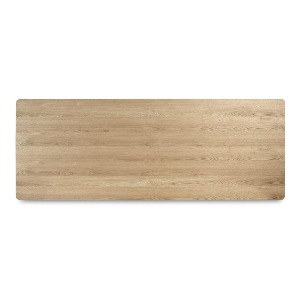 Round Off Large Dining Table Natural Oak - Image 4
