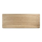 Round Off Large Dining Table Natural Oak YR-1011-24-0 YR 1011 24 03