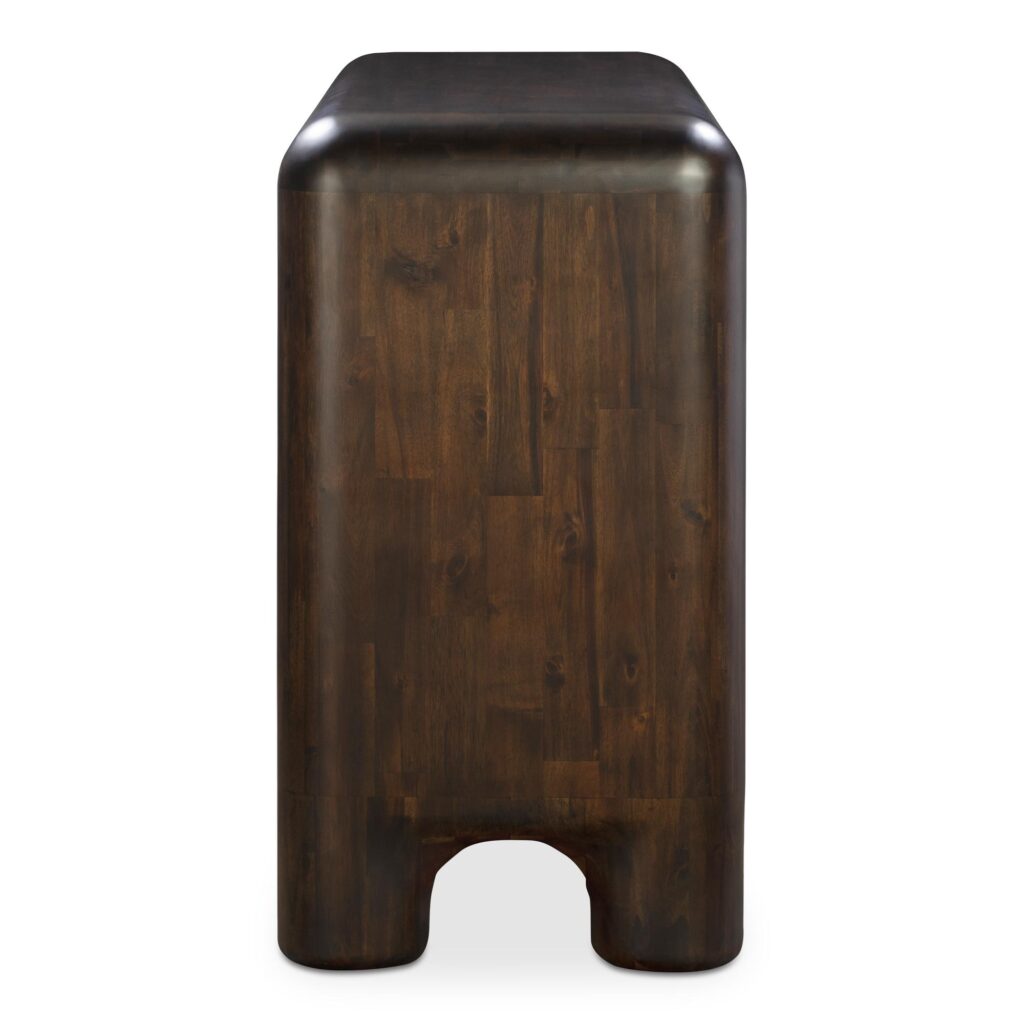 Rowan 6 Drawer Dresser Dark Brown - Image 3