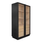 Charlotte Tall Cabinet Black YR-1021-37 YR 1021 37 01