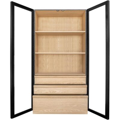 Charlotte Tall Cabinet Black YR-1021-37 YR 1021 37 04