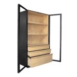 Charlotte Tall Cabinet Black YR-1021-37 YR 1021 37 05