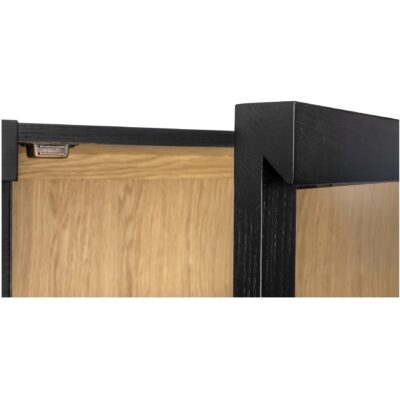 Charlotte Tall Cabinet Black YR-1021-37 YR 1021 37 08