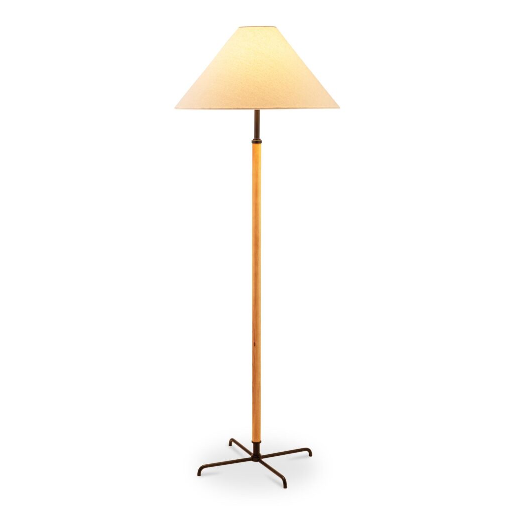 Oswin Floor Lamp Oak - Image 2