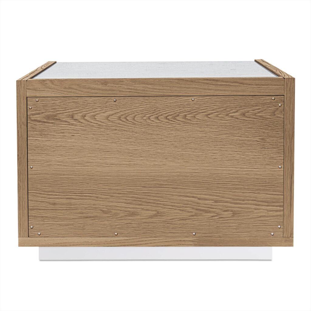 Ashcroft Nightstand Oak - Image 4