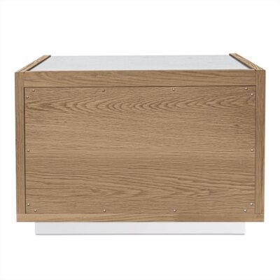Ashcroft Nightstand Oak 9 Ashcroft Nightstand Oak ZT-1028-21 ZT 1028 21 Ashcroft back shadsilo