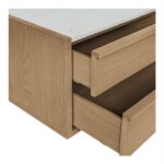 Ashcroft Nightstand Oak ZT-1028-21 ZT 1028 21 Ashcroft closeup01 shadsilo
