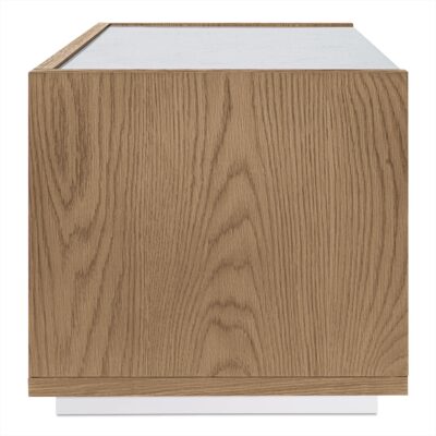 Ashcroft Nightstand Oak ZT-1028-21 ZT 1028 21 Ashcroft side right shadsilo