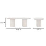 Rocca Dining Table Cream ZT-1033-05-0 ZT 1033 05 0 70