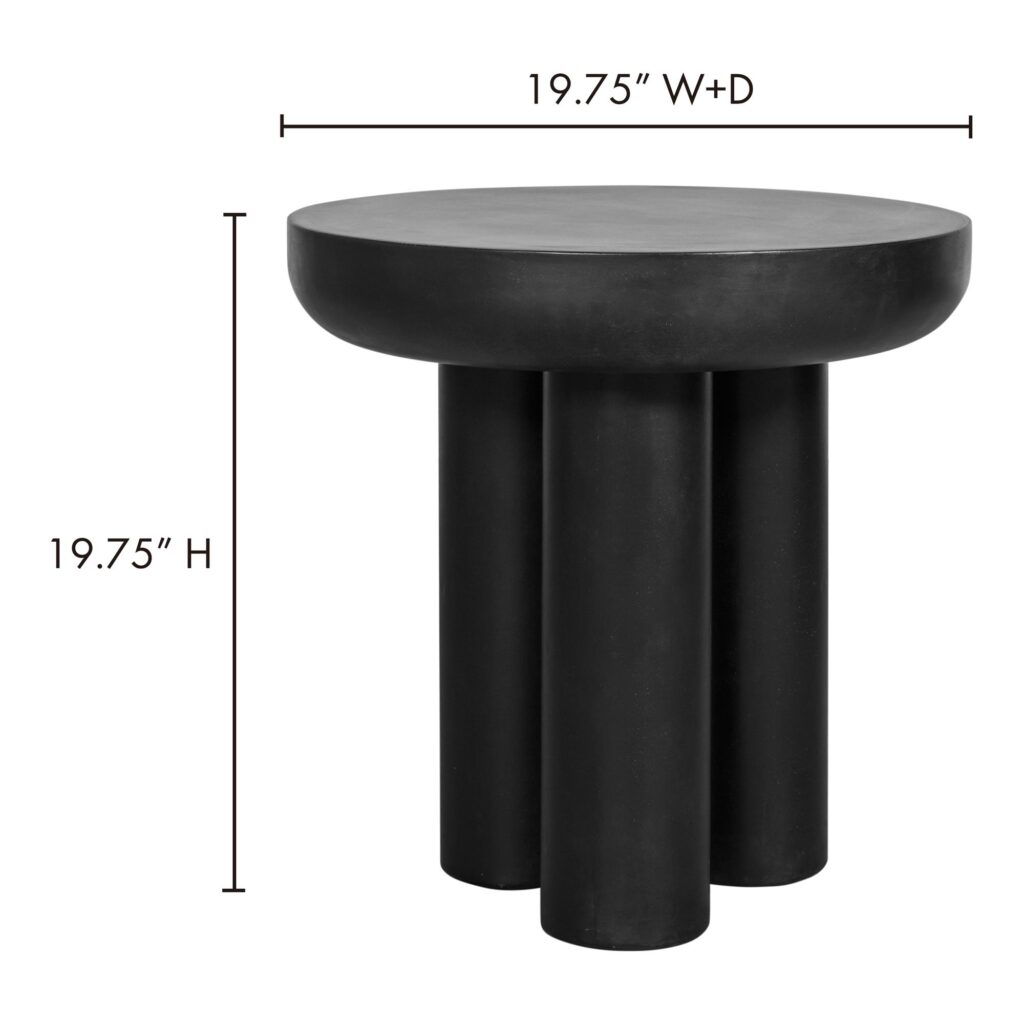 Rocca Side Table Black - Image 7