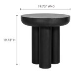 Rocca Side Table Black ZT-1036-02-0 ZT 1036 02 70