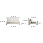 Estelle Sofa Cream ZT-1042-05 ZT 1042 05 70