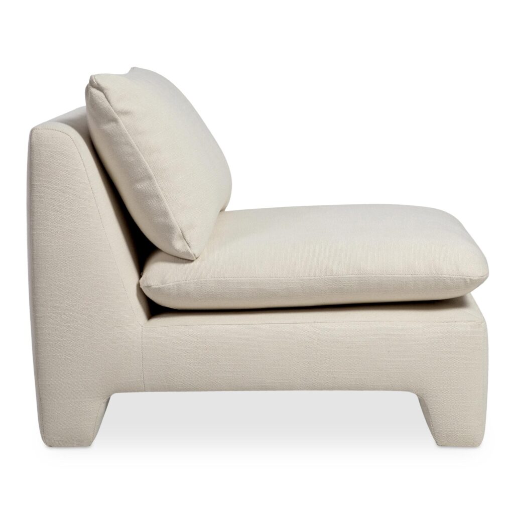 Estelle Lounge Chair Cream - Image 3