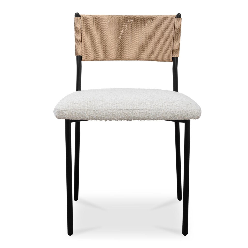 Foley Dining Chair White - Set Of Two - Image 4