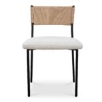 Foley Dining Chair White - Set Of Two ZT-1045-18 ZT 1045 18 Foley front shadsilo