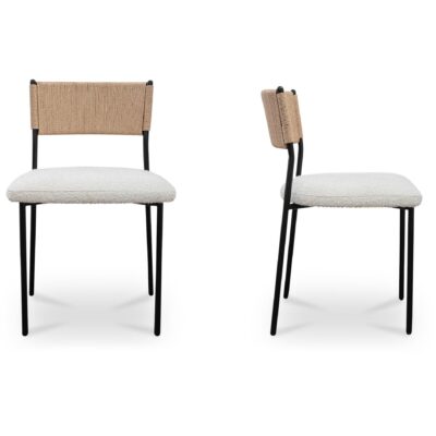 Foley Dining Chair White (Set Of Two) 12 Foley Dining Chair White (Set Of Two) ZT-1045-18 ZT 1045 18 Foley frontside shadsilo