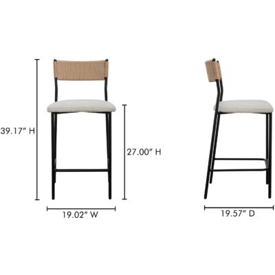 Foley Counter Stool White 13 Foley Counter Stool White ZT-1046-18 ZT 1046 18 70