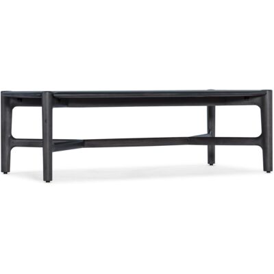 Harlow Soft Rectangle Coffee Table (Black)
