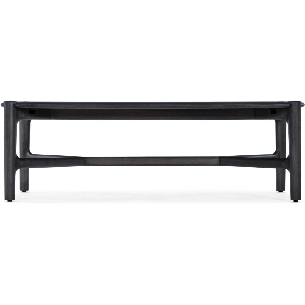 Harlow Soft Rectangle Coffee Table (Black) - Image 2
