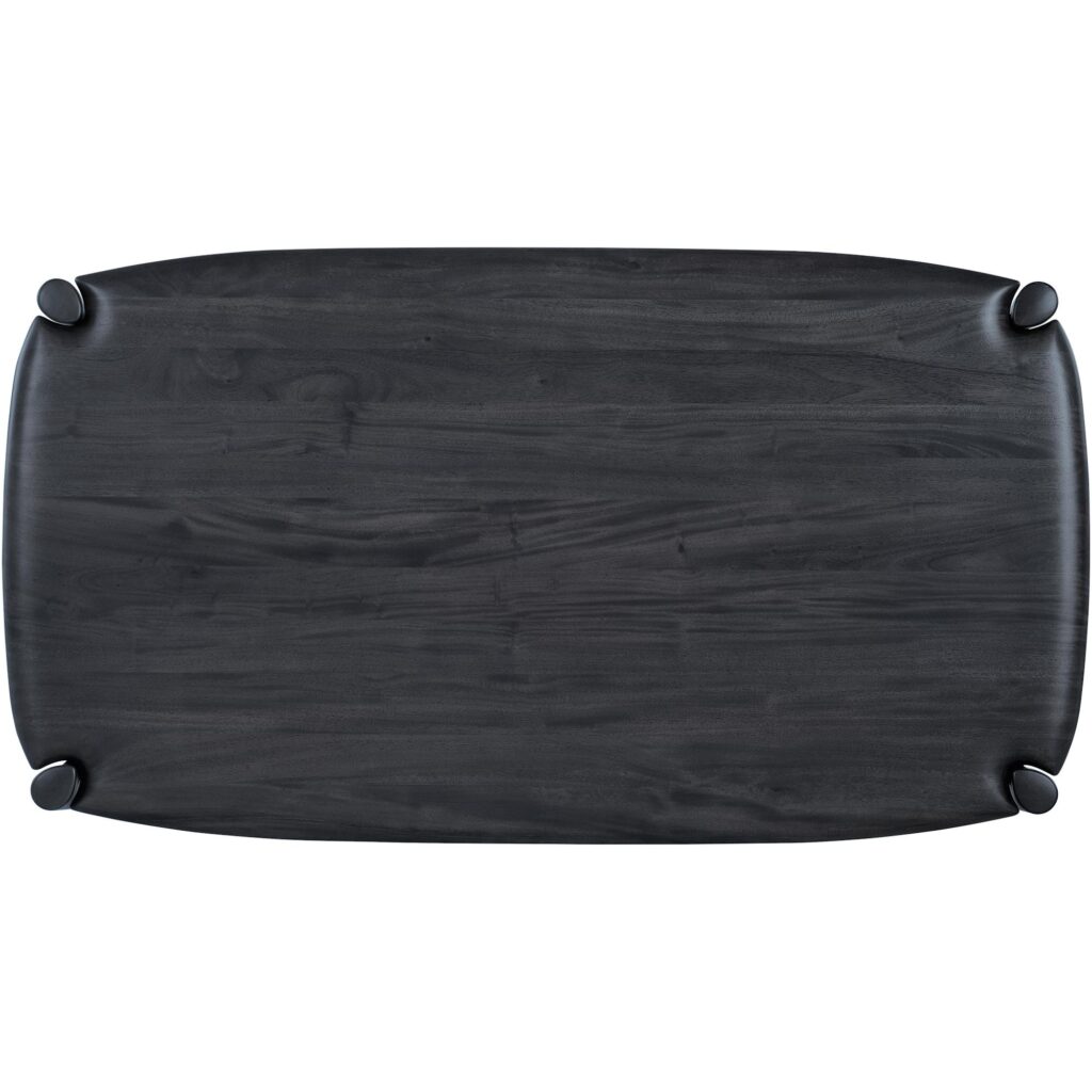 Harlow Soft Rectangle Coffee Table (Black) - Image 3