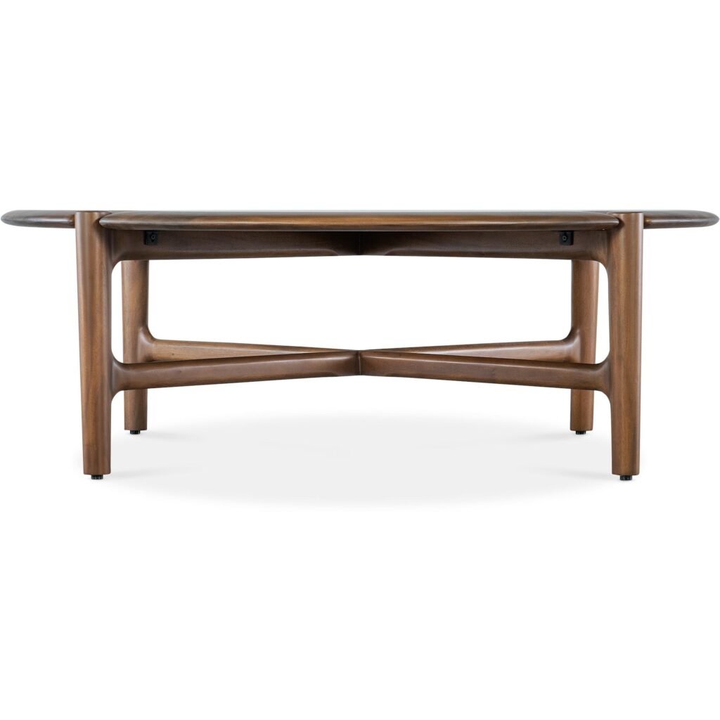 Harlow Round Coffee Table (Chestnut) - Image 2