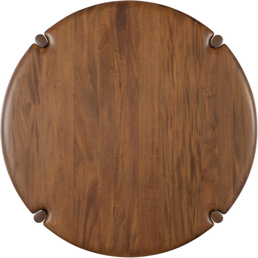Harlow Round Coffee Table (Chestnut) - Image 3