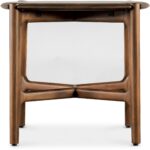 Harlow Rectangle Side Table (Chestnut) M03-80113-85 m03 80113 85 straight silo