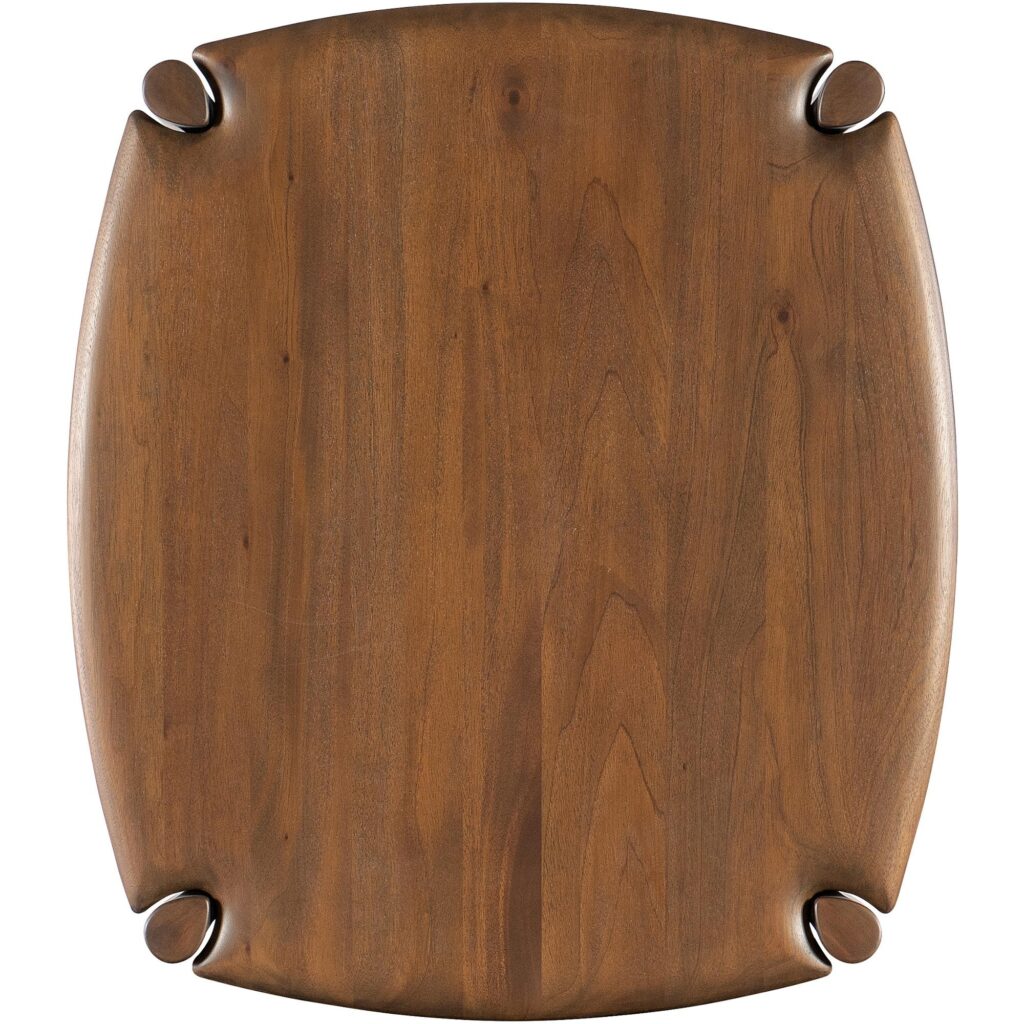 Harlow Rectangle Side Table (Chestnut) - Image 3