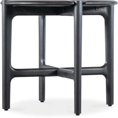 Harlow Round Side Table (Black)