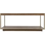 Hammon Wood/Metal Square Coffee Table M11-80110-89 m11 80110 89 straight silo