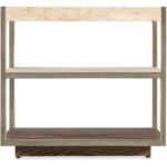 Hammon Travertine/Metal Square Side Table M11-80113-00 m11 80113 00 straight silo