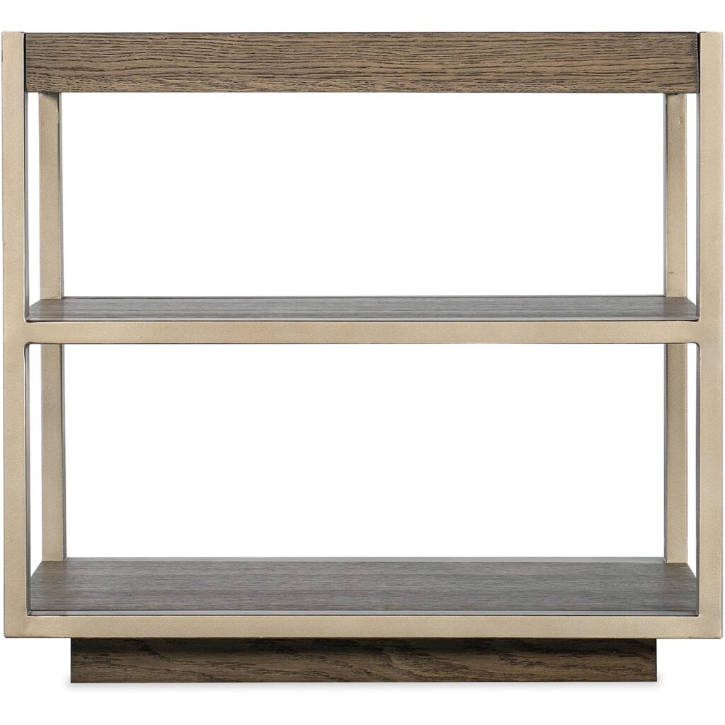 Hammon Wood/Metal Square Side Table - Image 2