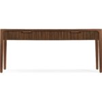 Archer Tambour Console Table (Chestnut) M22-85400-85 m22 85400 85 straight silo
