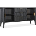 Archer Tambour Sideboard (Black) M22-85410-99 m22 85410 99 open silo