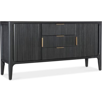 Archer Tambour Sideboard (Black)
