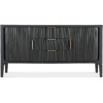 Archer Tambour Sideboard (Black) M22-85410-99 m22 85410 99 straight silo