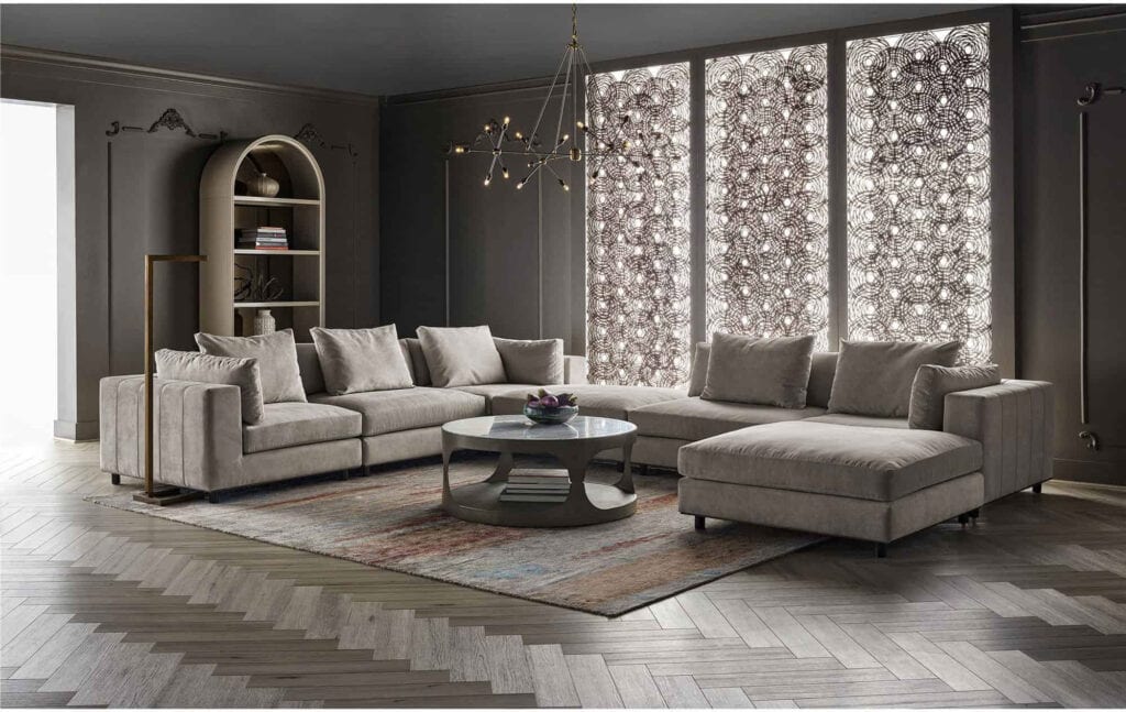 5 Luxury Sofas that Cost More Than $10,000 nina magon sectional