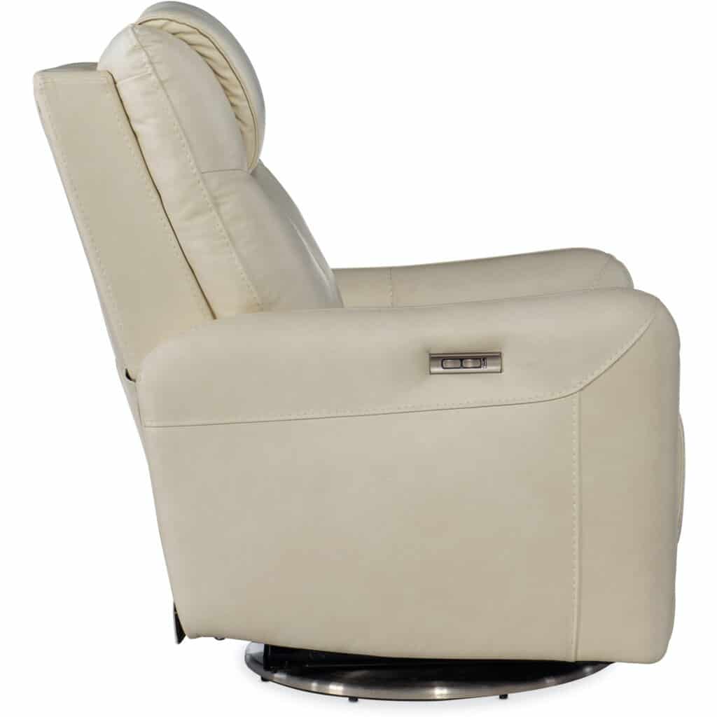 Steffen Swivel Power Recliner with Power Headrest - Image 5