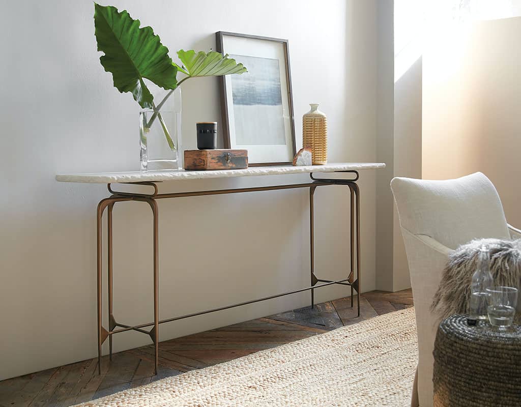 Skinny Metal Console