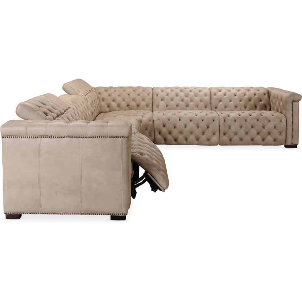 Savion Grandier 5-Piece Power Reclining Sectional SS434-G5PS-082 ss434 g5ps 082 open side silo