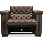 Savion Deux Power Recliner with Power Headrest SS435-PH1-089 ss435 ph1 089 full open straight silo