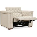 Savion Deux Power Recliner with Power Headrest SS435-PH1-414 ss435 ph1 414 full open silo