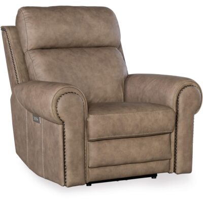 Duncan Power Recliner w/Power Headrest & Lumbar