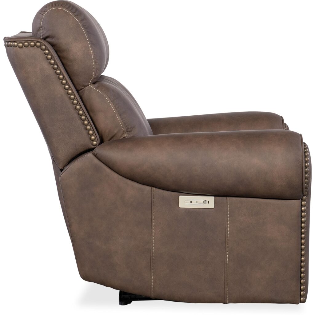 Duncan Power Recliner w/Power Headrest & Lumbar - Image 7
