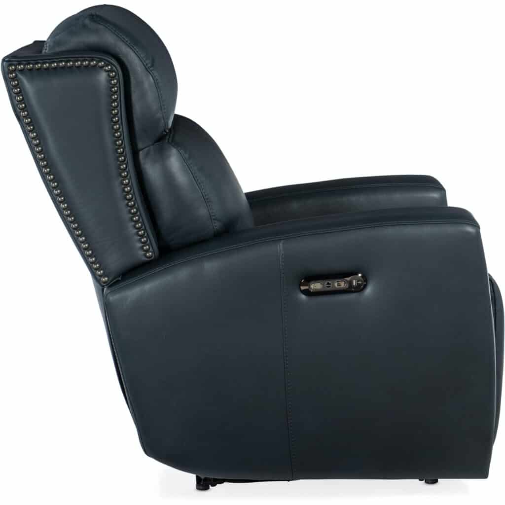 Ruthe Zero Gravity Power Recliner with Power Headrest SS704-PHZ1-049 ss704 phz1 049 side silo