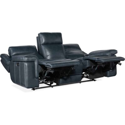 Montel Lay Flat Power Sofa with Power Headrest & Lumbar SS705-PHL3-047 ss705 phl3 047 full open silo